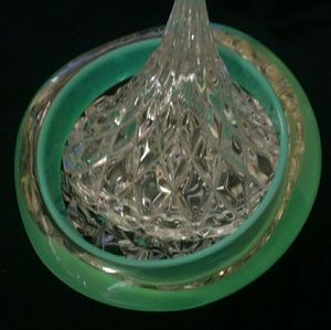 True vintage lucite Asymmetrical bangle
